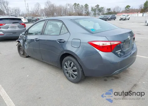 2017 Toyota Corolla Le from USA, damaged, VIN 2T1BURHE1HC806951